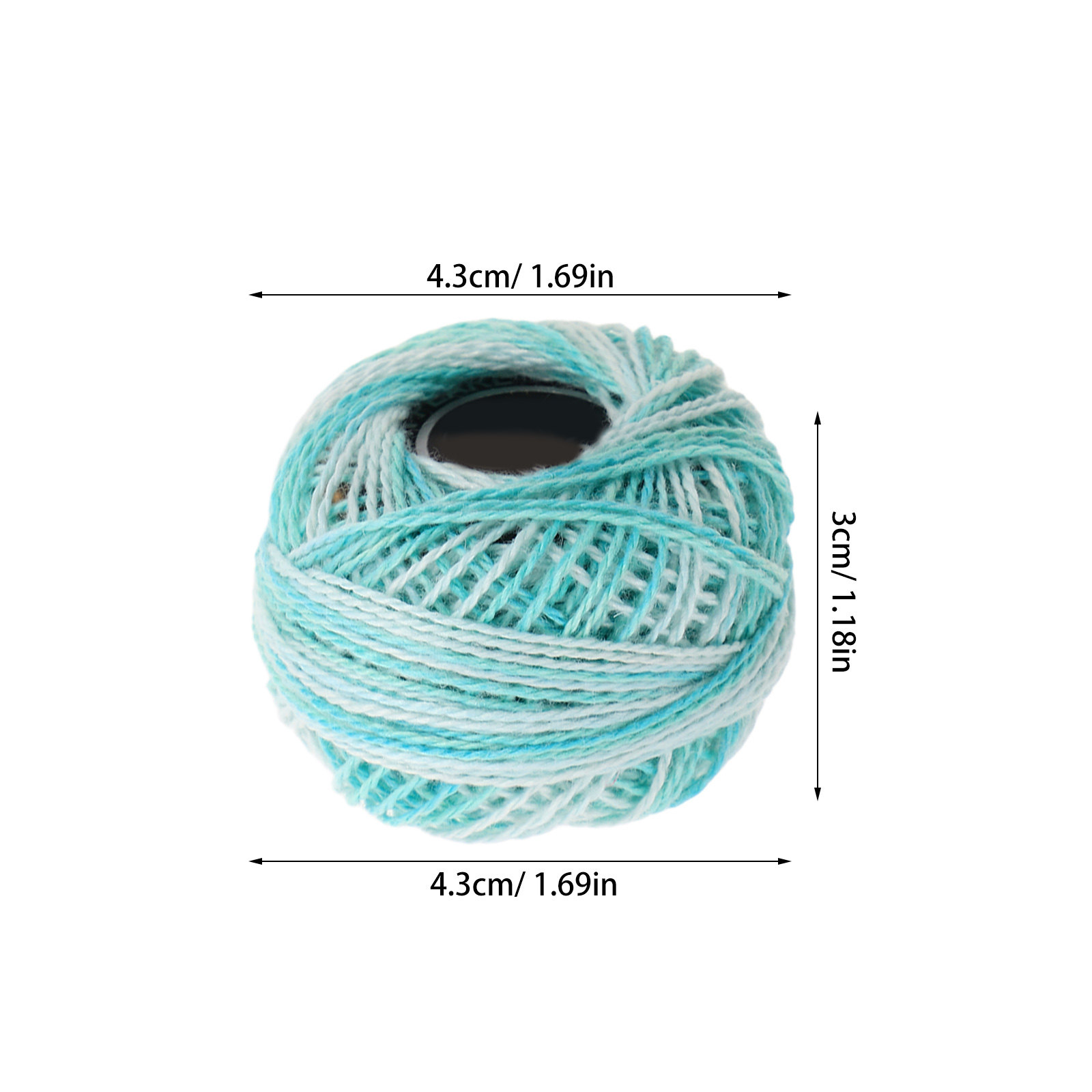 12色のカラフルな綿刺繍糸セット、クロスステッチ、編み物、ブ - Embroidery Craft のレビューと価格
